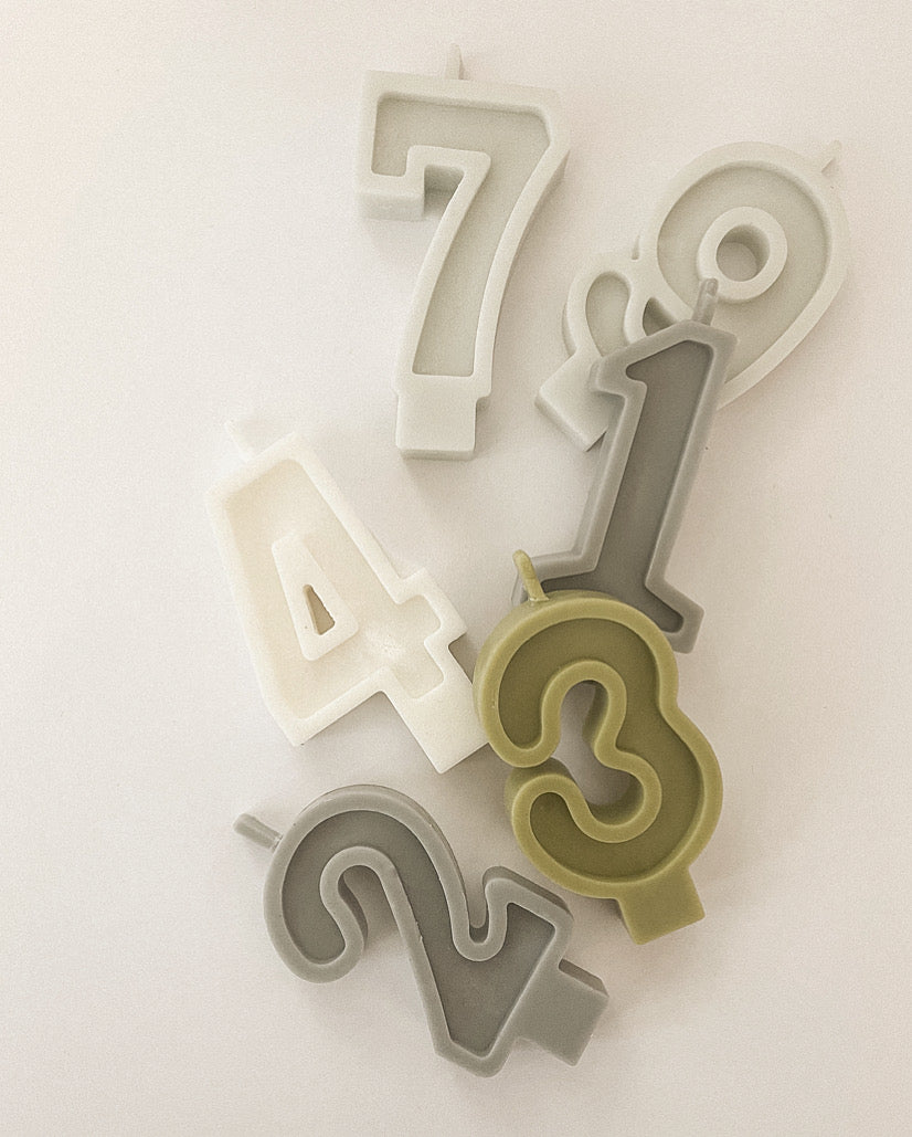 Birthday Candle - Number