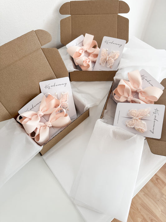 Hairbow set - Pink