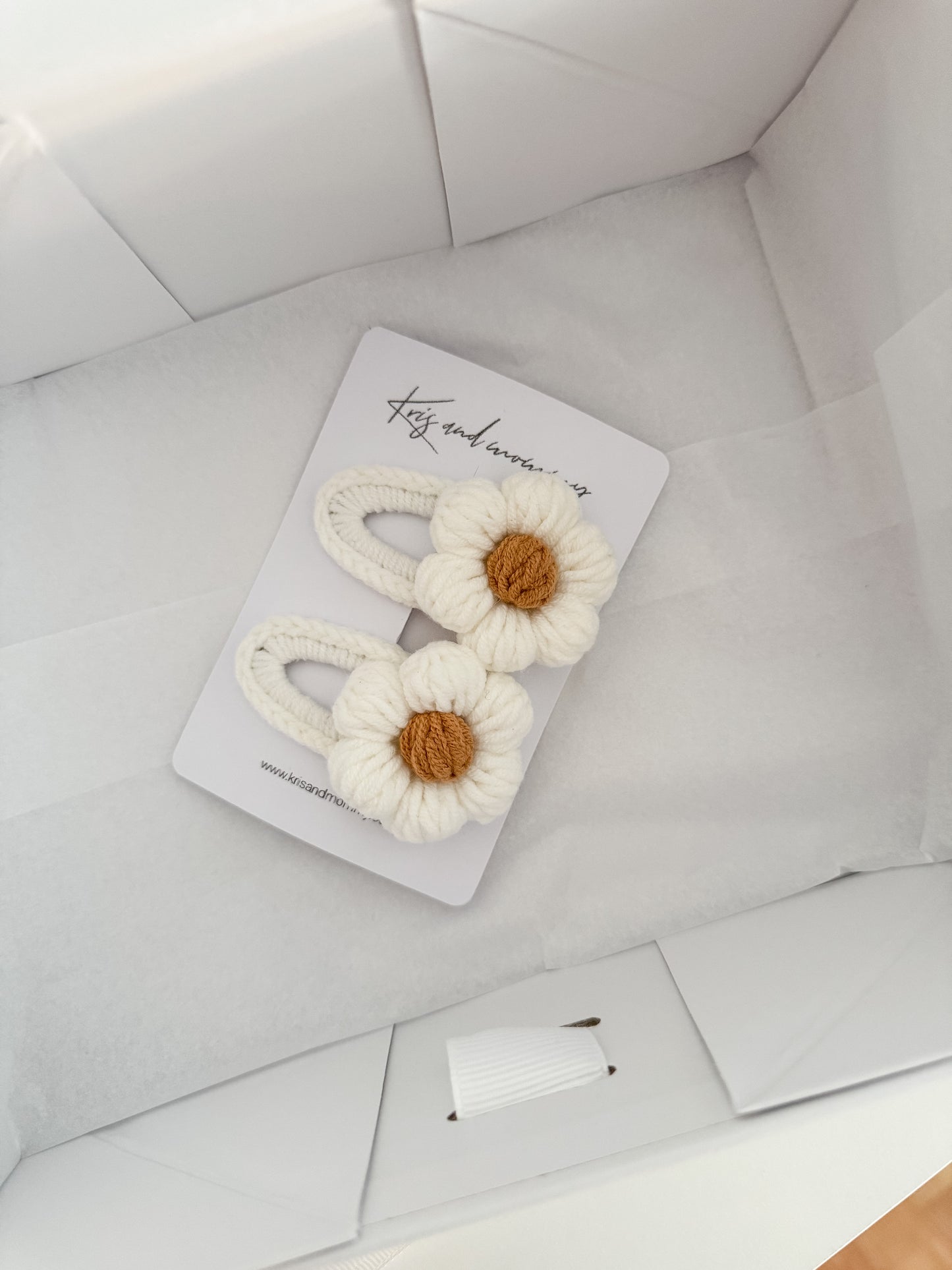 Špangica - Flower/Crochet