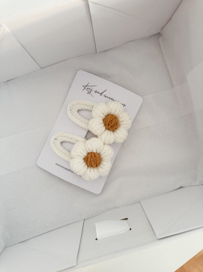 Špangica - Flower/Crochet