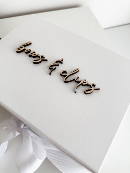 Storage box for hair ties, bows and headbands
