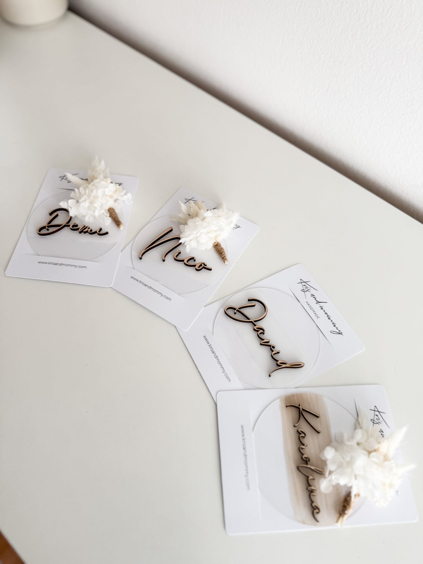 Oznanitvena kartica z imenom