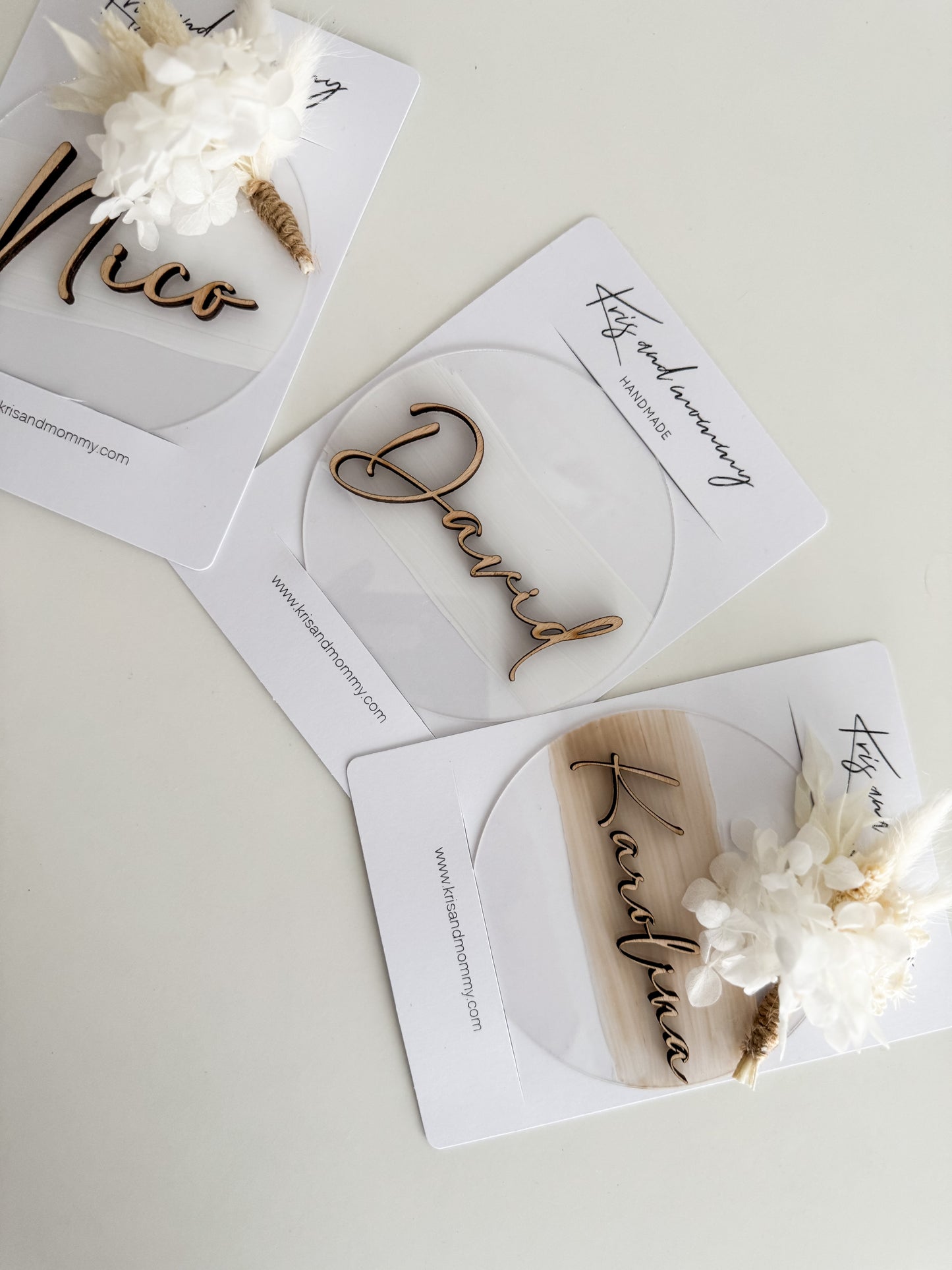 Oznanitvena kartica z imenom