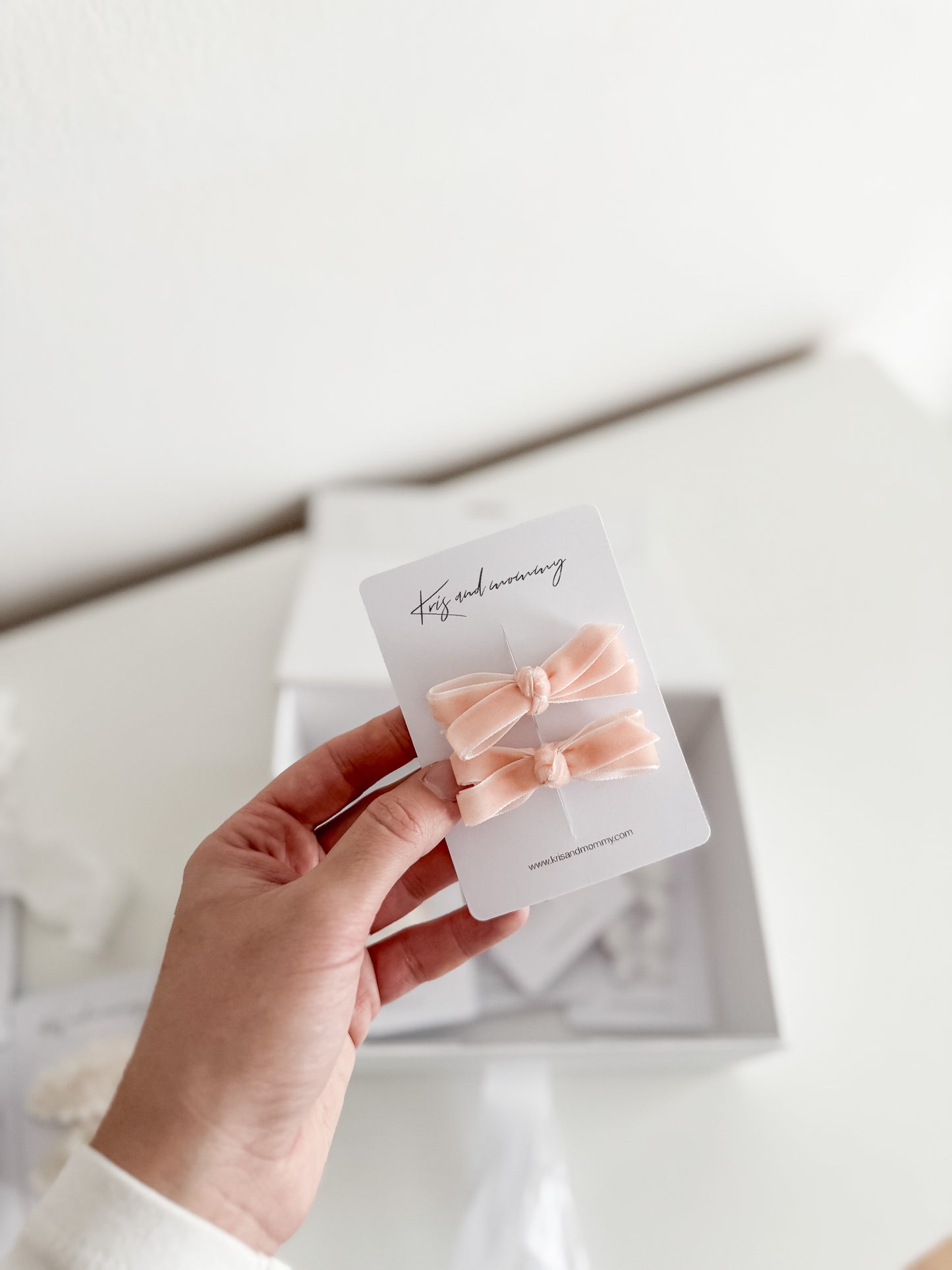First hair clips - Set of two mini clips