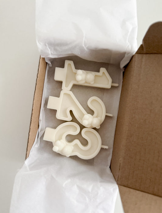 Rojstnodnevna svečka - Številka/Teddy