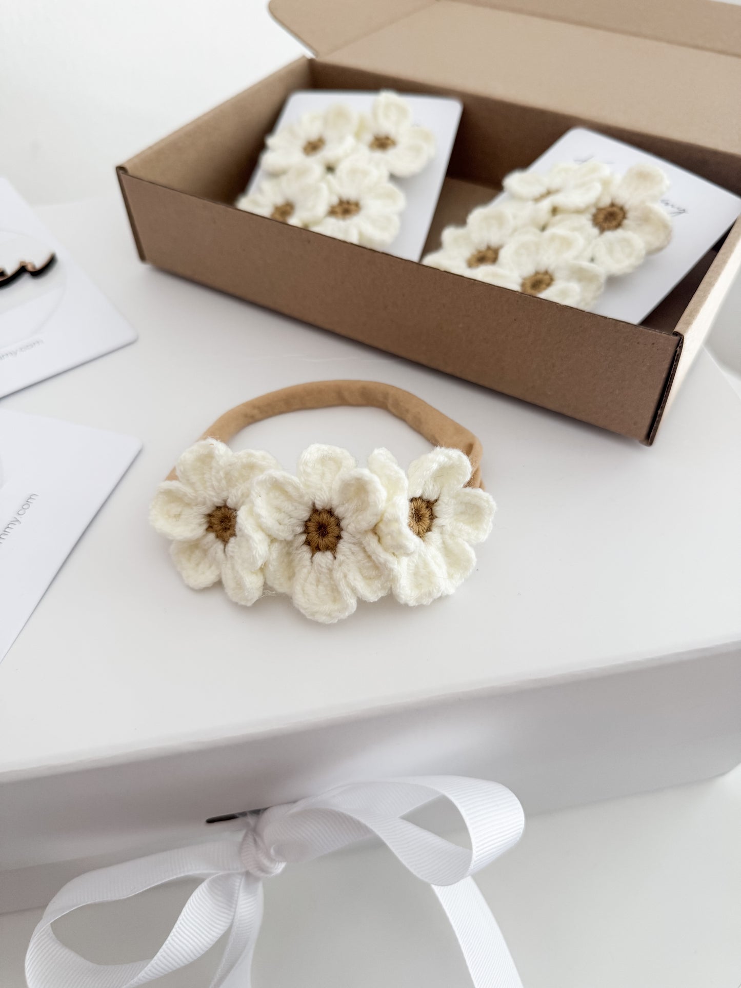 Headband - Daisy/Crochet