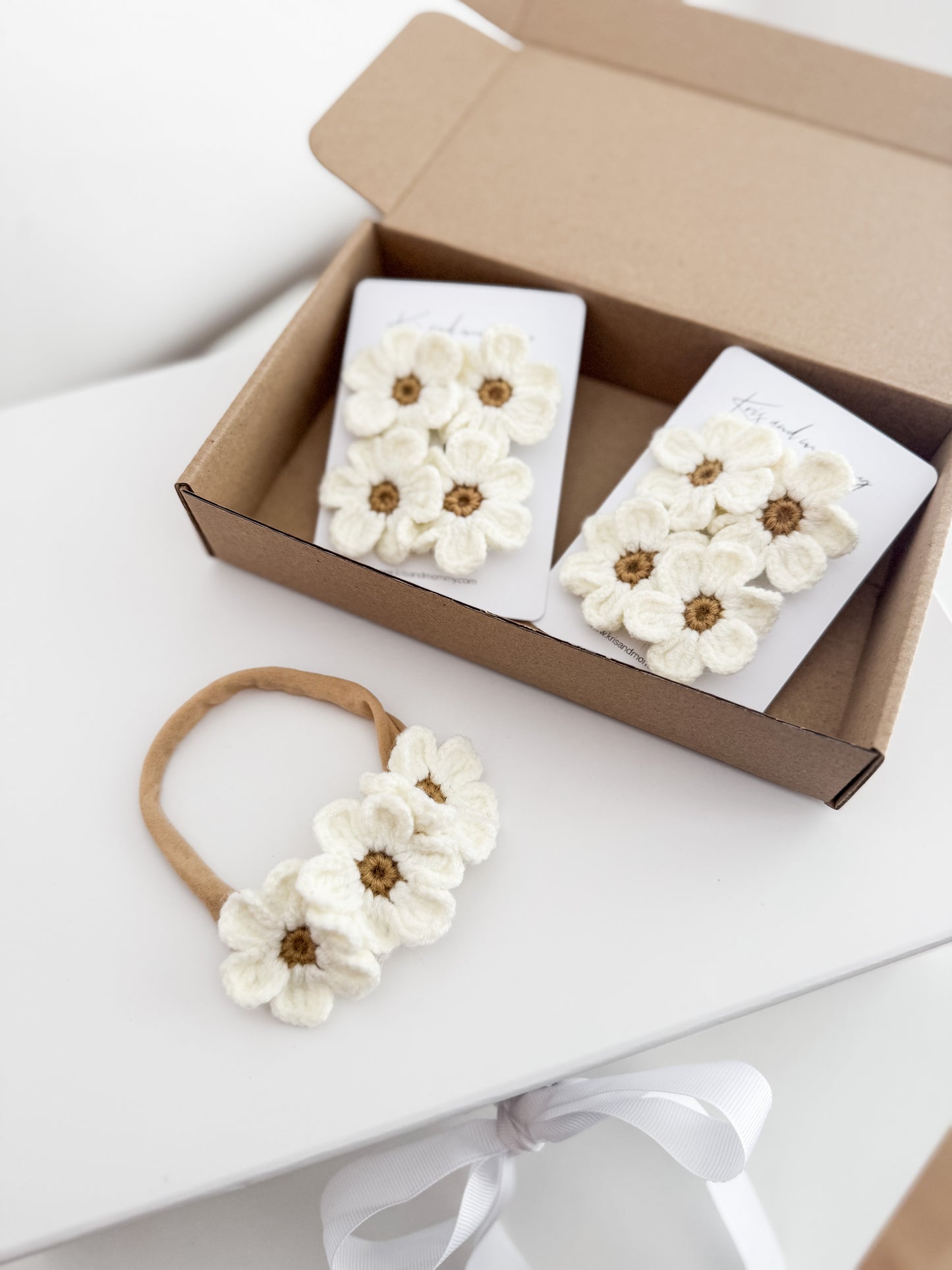 Headband - Daisy/Crochet