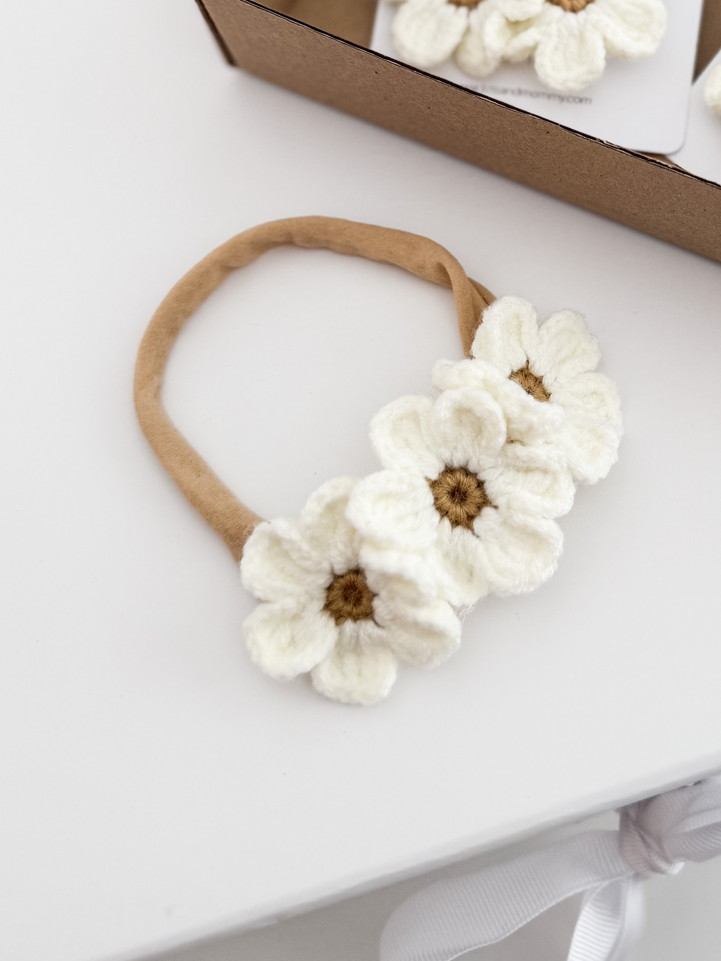 Headband - Daisy/Crochet
