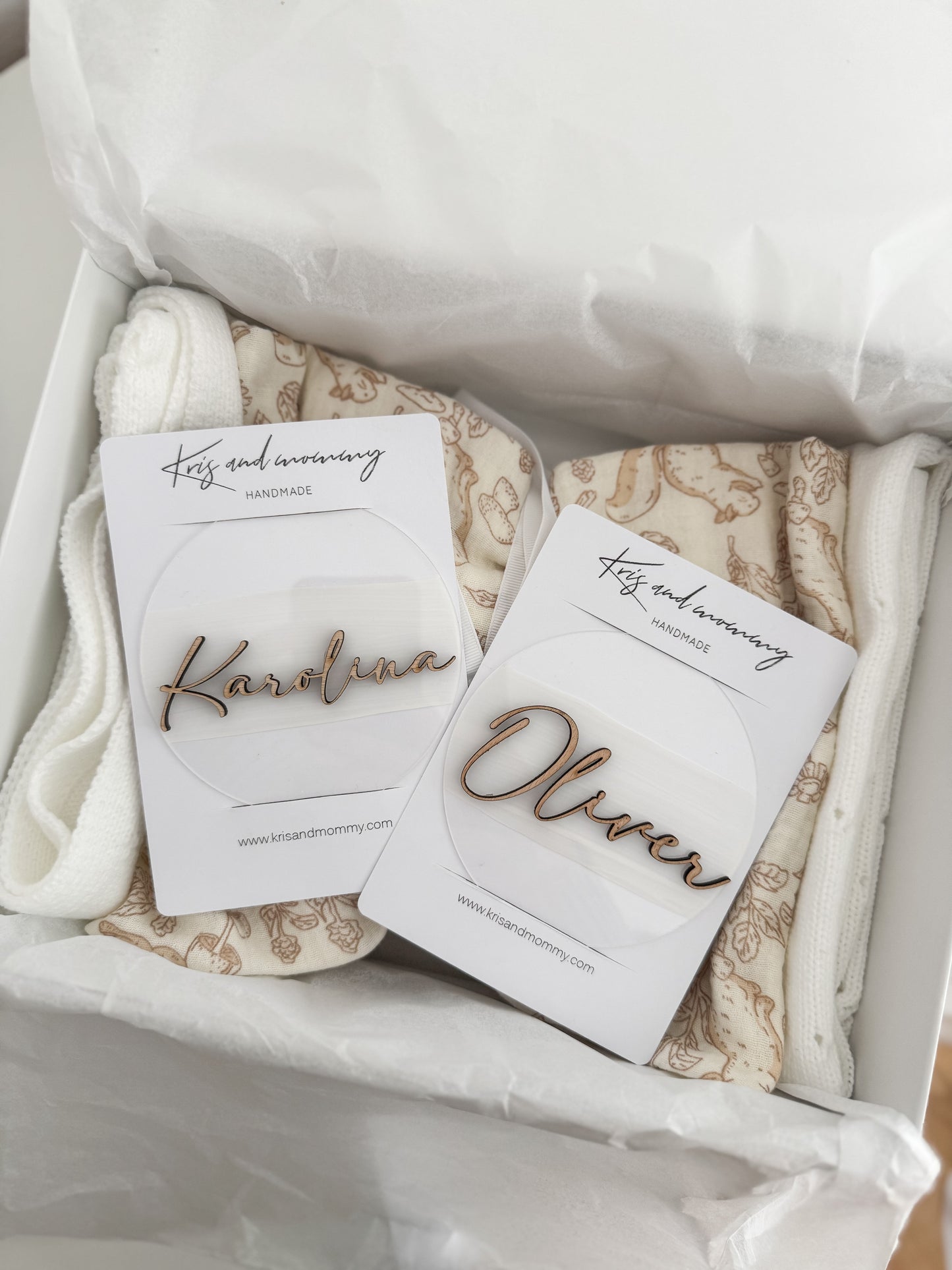 Oznanitvena kartica z imenom