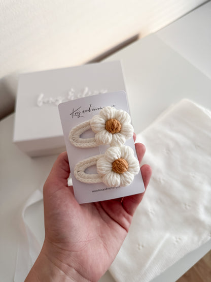 Špangica - Flower/Crochet