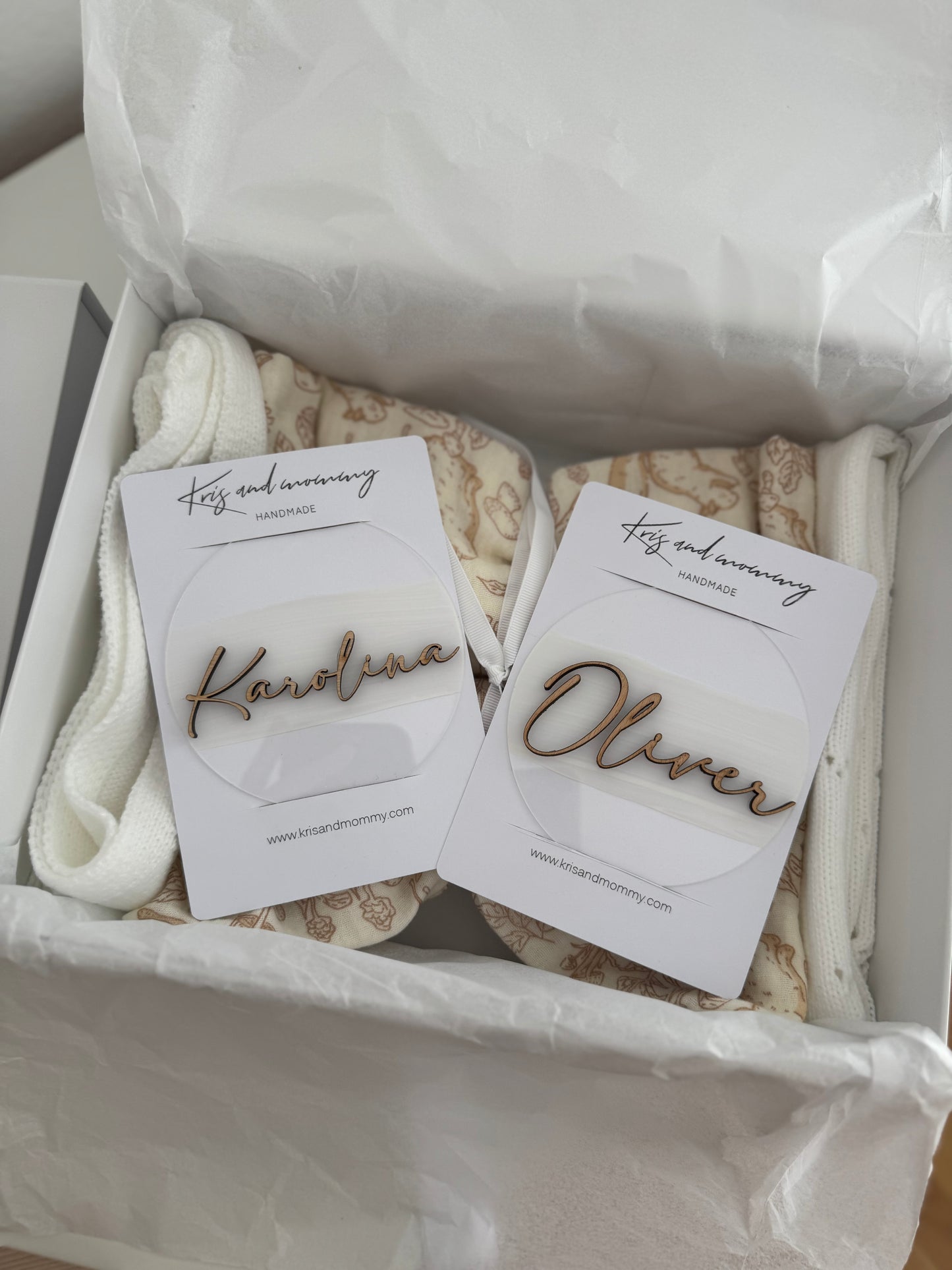 Oznanitvena kartica z imenom