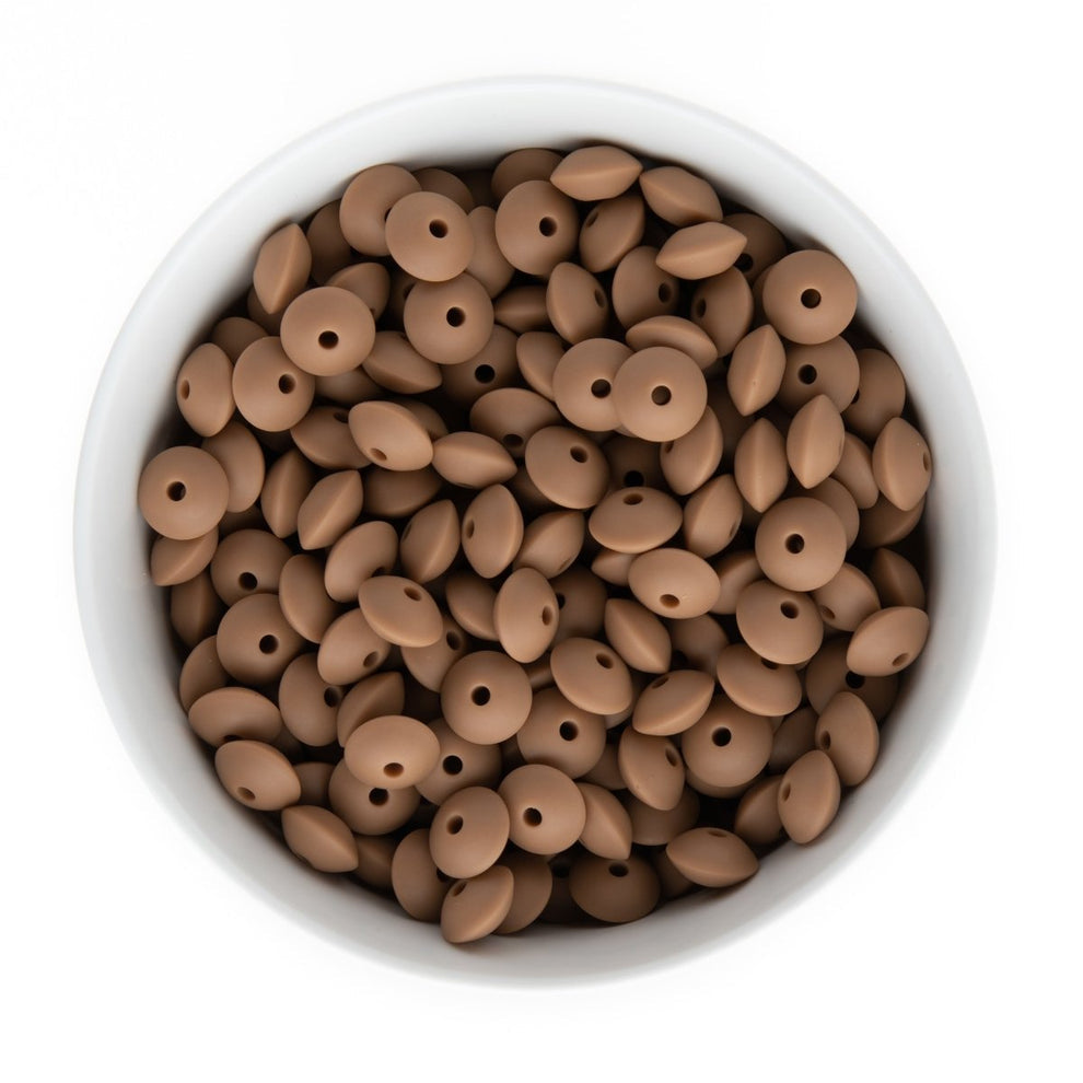 Silicone beads (10 pcs) - Lentil 12mm