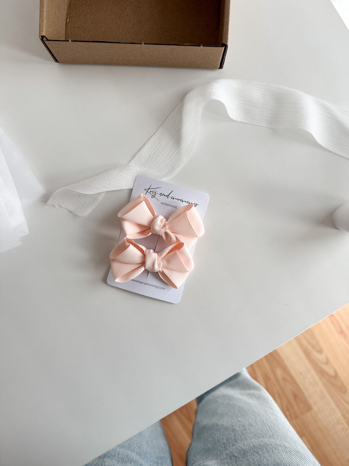 Set of two bows - Cute Bow – Kris and mommy