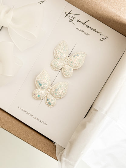 Set of 2 sponges - Sparkling Butterfly