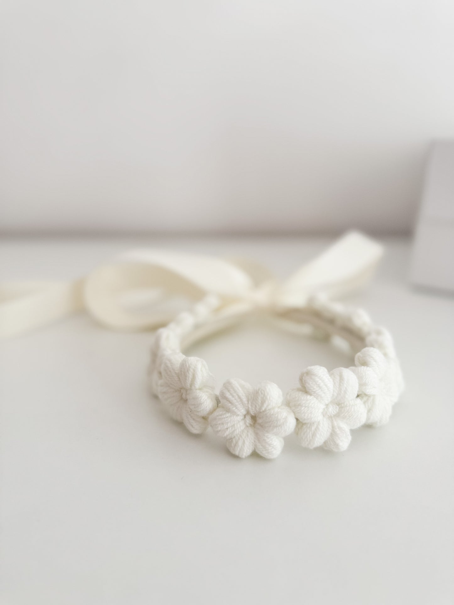 Naglavni trakec - Blossom/crochet