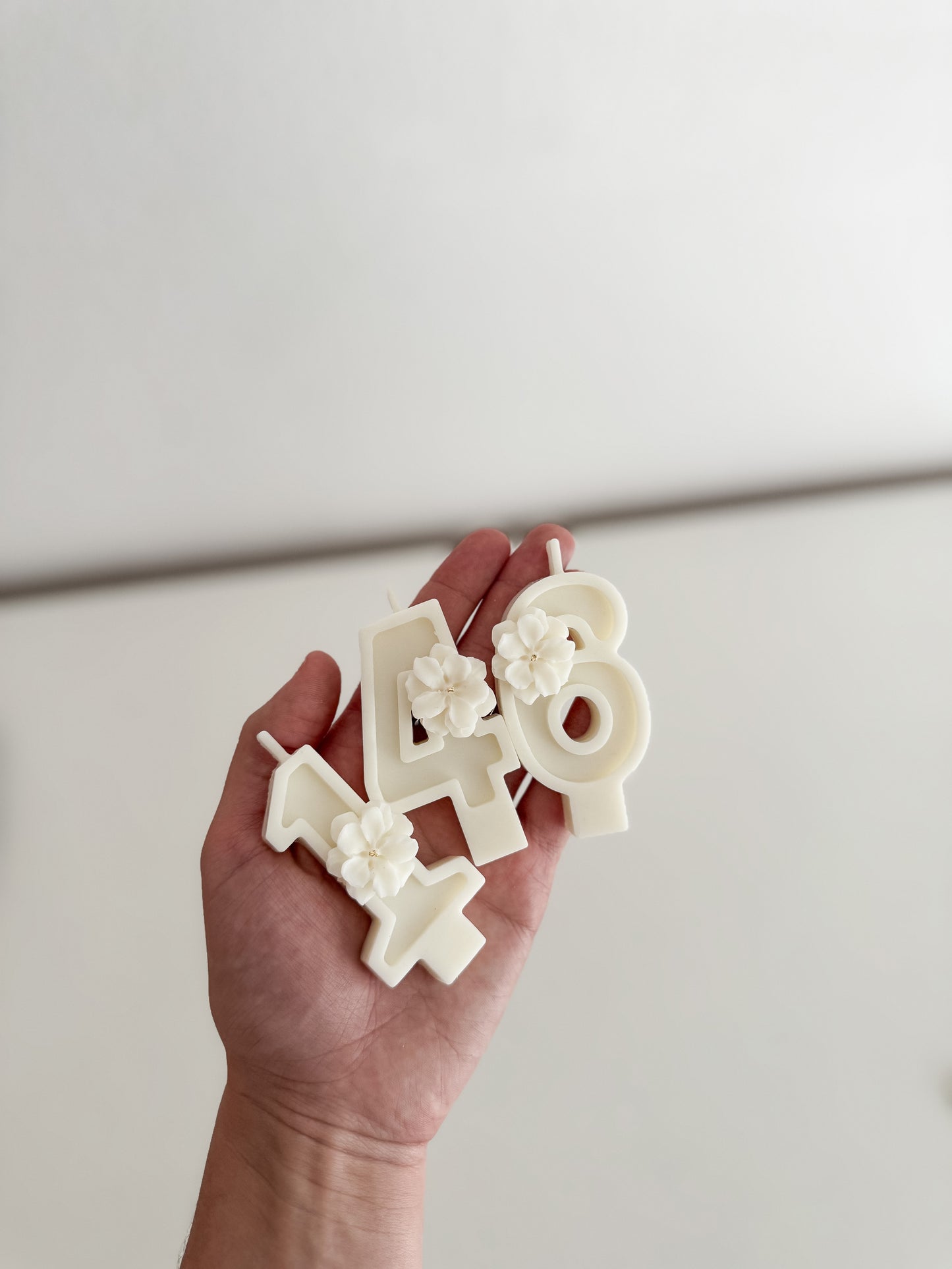 Rojstnodnevna svečka - Številka/One flower