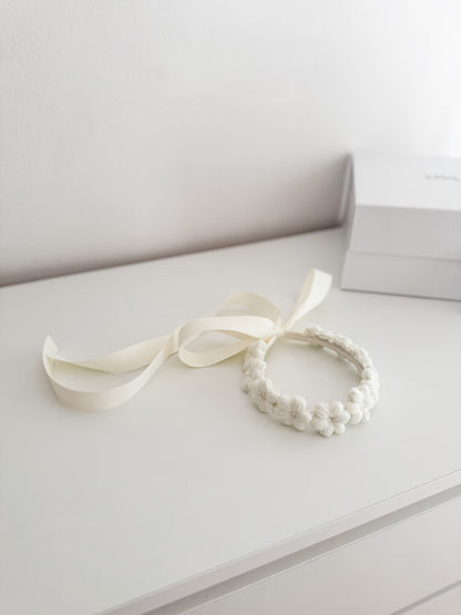 Naglavni trakec - Blossom/crochet