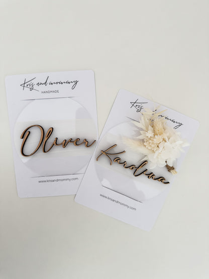 Oznanitvena kartica z imenom