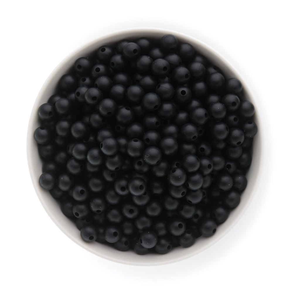 Silicone beads (10 pcs) - Round 9mm