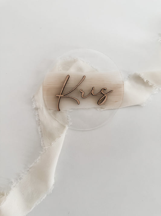 Oznanitvena kartica z imenom