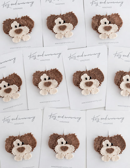 Set of 2 hairclip - Puppy