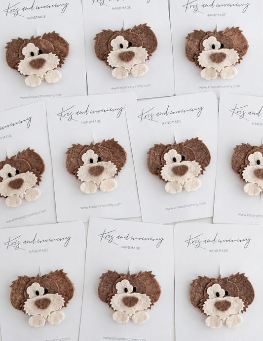 Set of 2 hairclip - Puppy