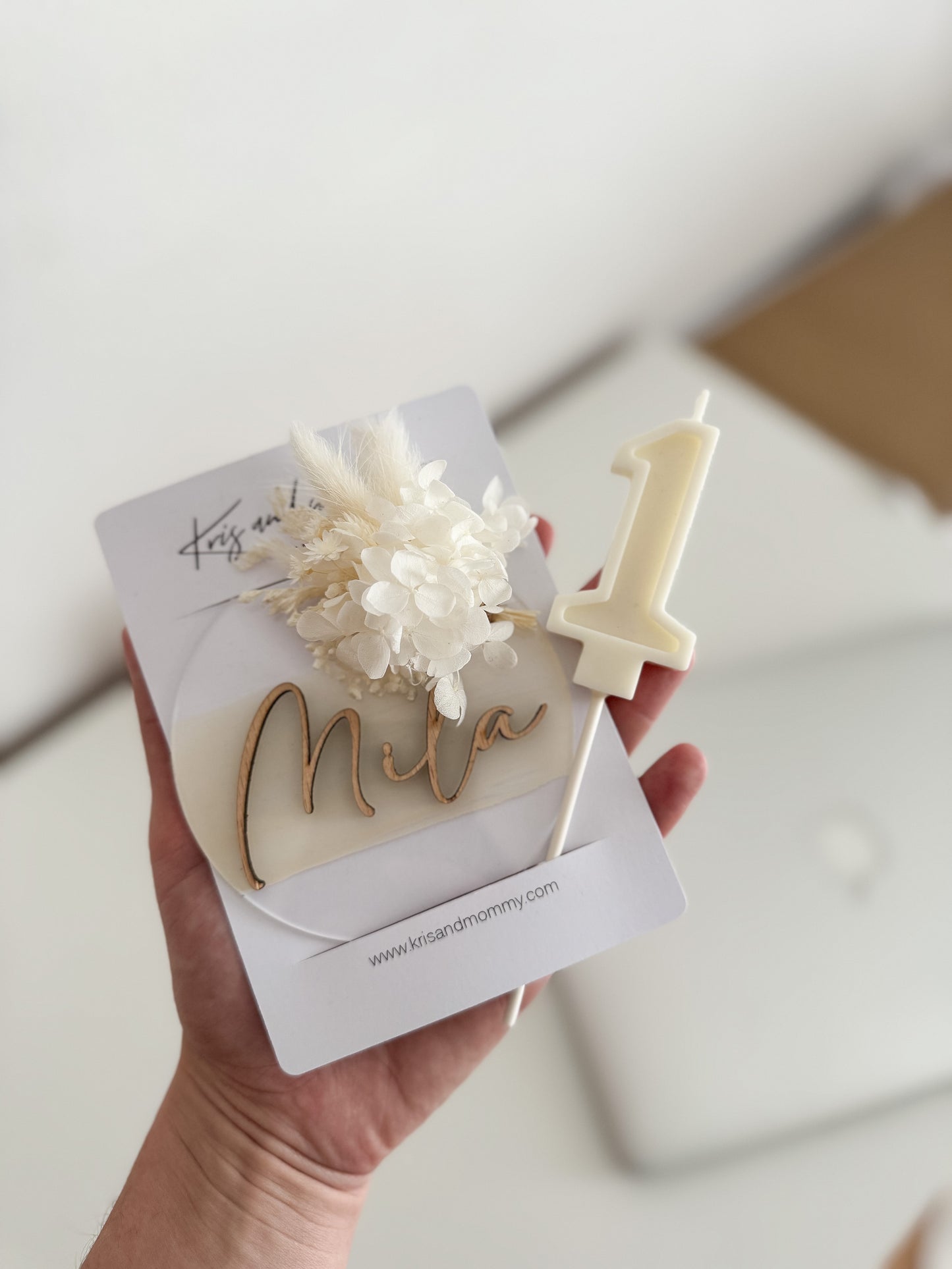 Birthday candle - Number on a stick