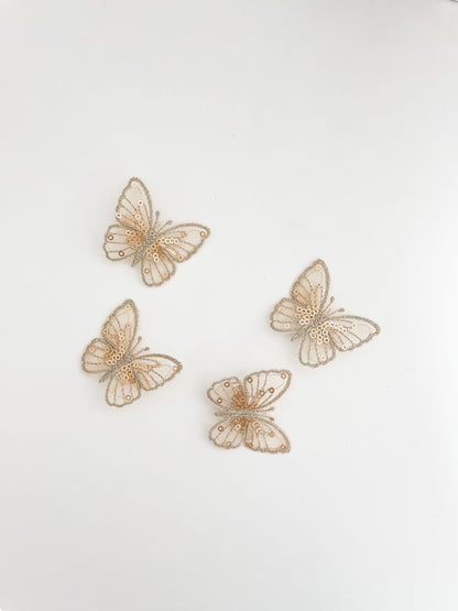 Set of 2 Spanish girls - Glitter Butterfly