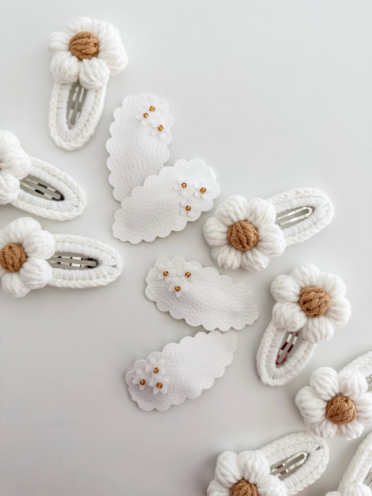 Hair clip - Flower/Crochet