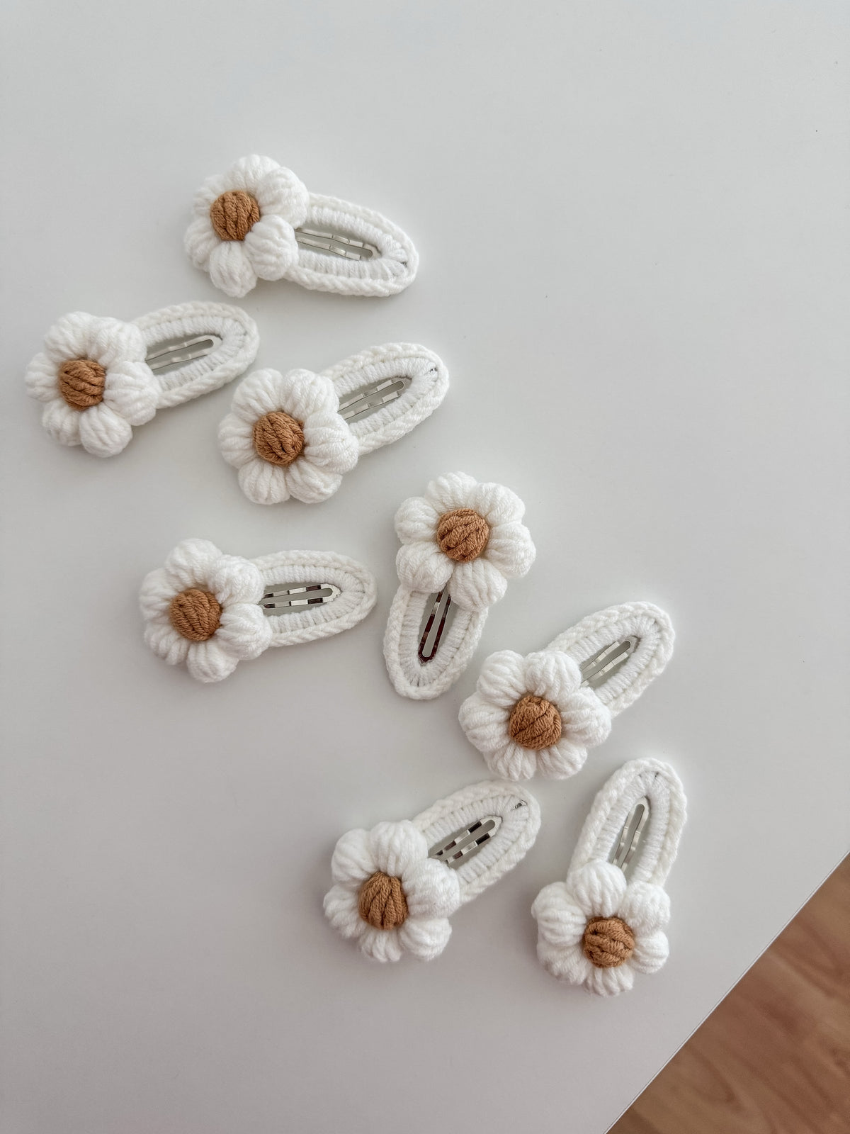 Hair clip - Flower/Crochet