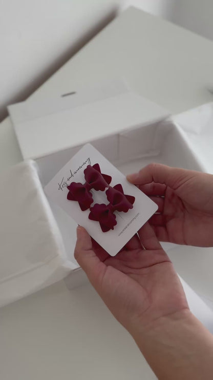 Darilni komplet špangic - Rdeči